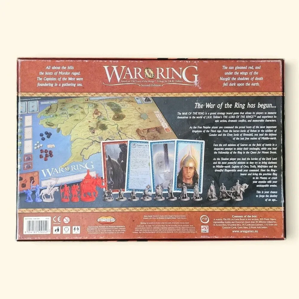 War of the Ring 2nd Edition Board Game and War of the Ring Expansions - See Pics